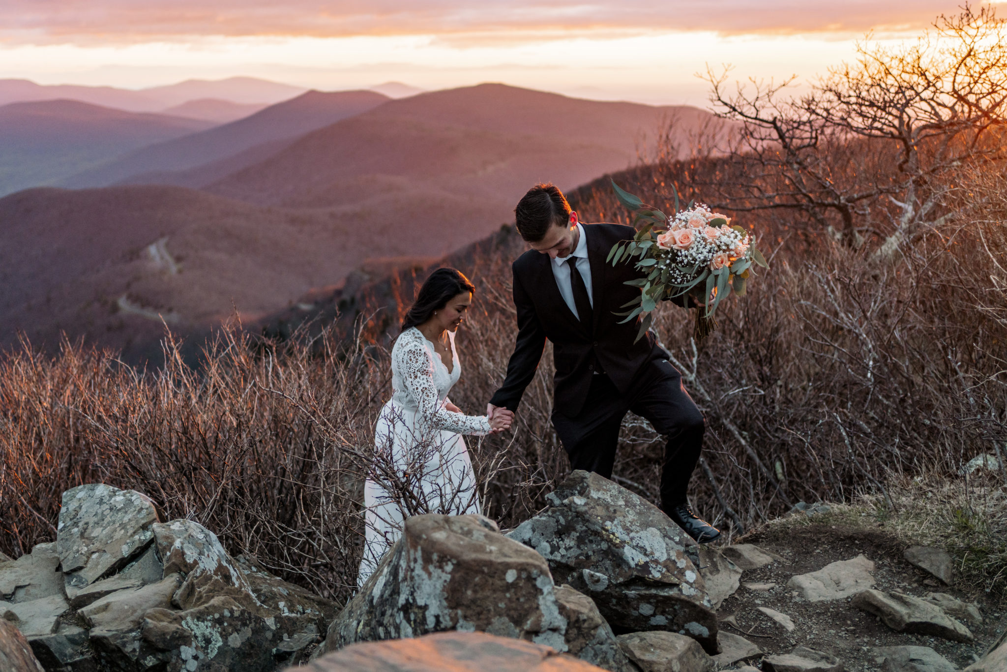 Shenandoah Elopement Wedding | Stony Man Mountain - megannicolephoto.com