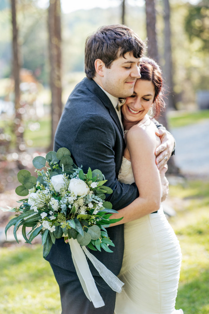 bride-and-groom-hugging