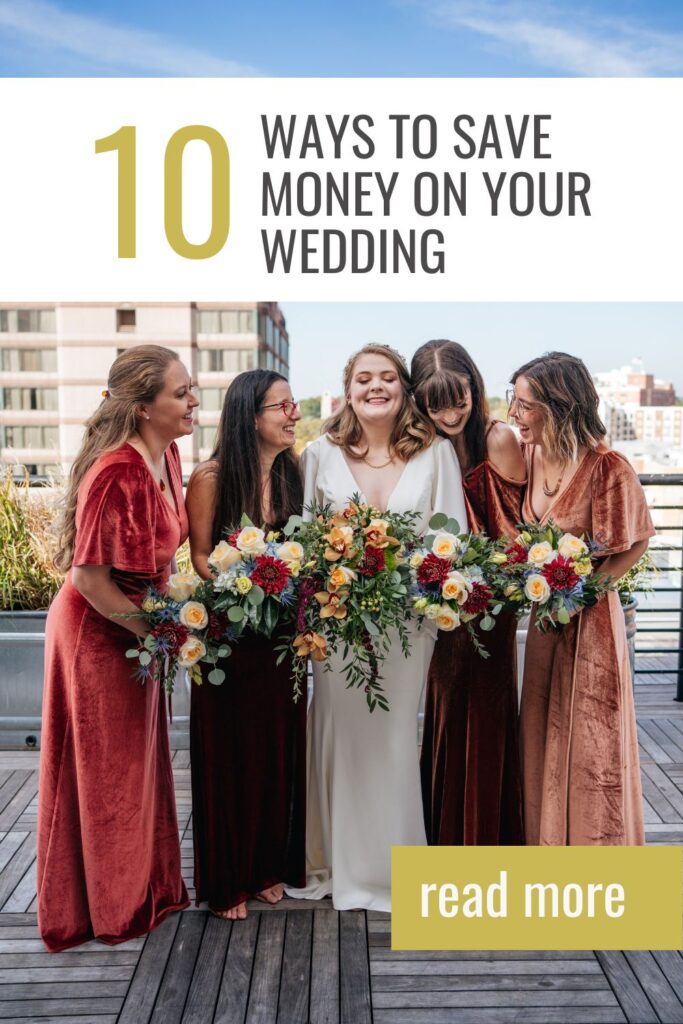 10 ways to save money on your wedding