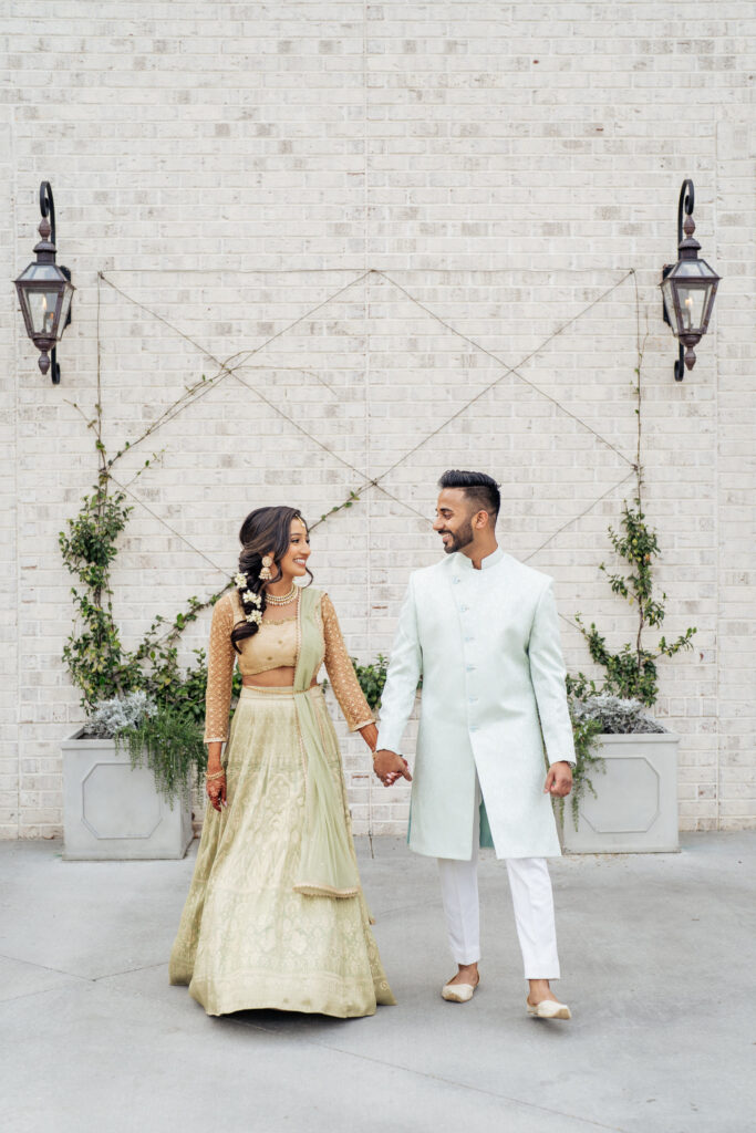 Indian wedding portraits at the Maxwell Raleigh