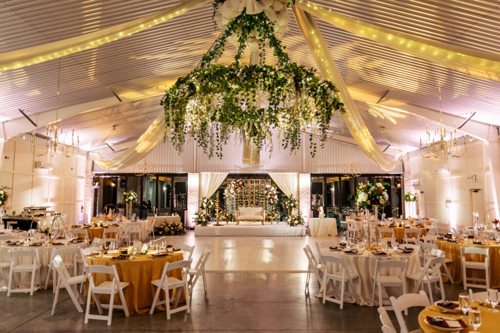 Pinehill Pavilion wedding reception