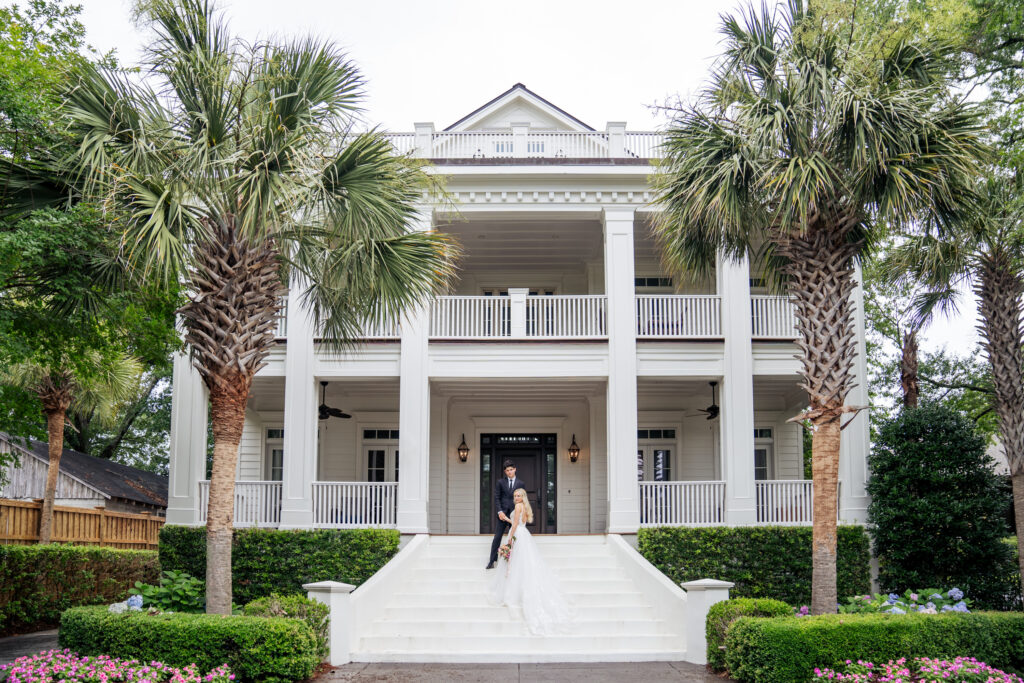 Southern Coastal wedding portrait