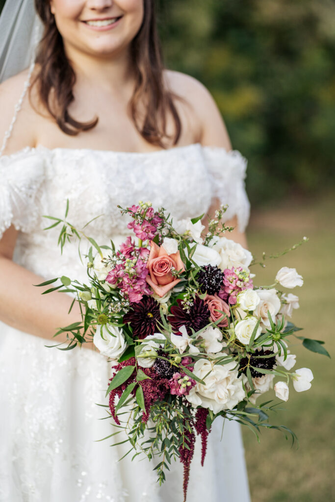 bridal bouquet by Wild Floral Flowers